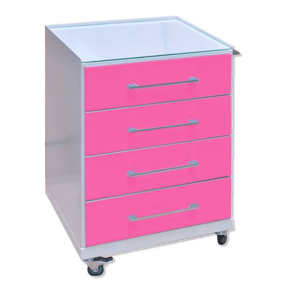 Mobile table-cabinet (200+ colors) made to order
