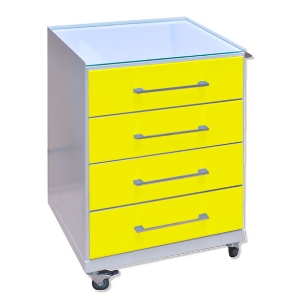 Mobile table-cabinet (200+ colors) made to order