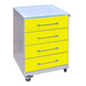 Mobile table-cabinet (200+ colors) made to order