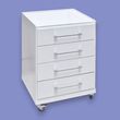 Mobile table-cabinet