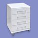 Mobile table-cabinet