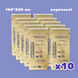 Kraft bags 100*200 mm (brown) set of 10 packs.